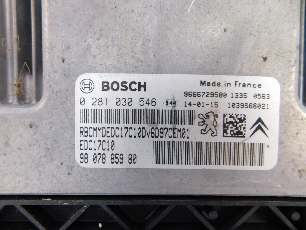 фото №5, Peugeot partner ii бортовой компьютер блок управления двигателя