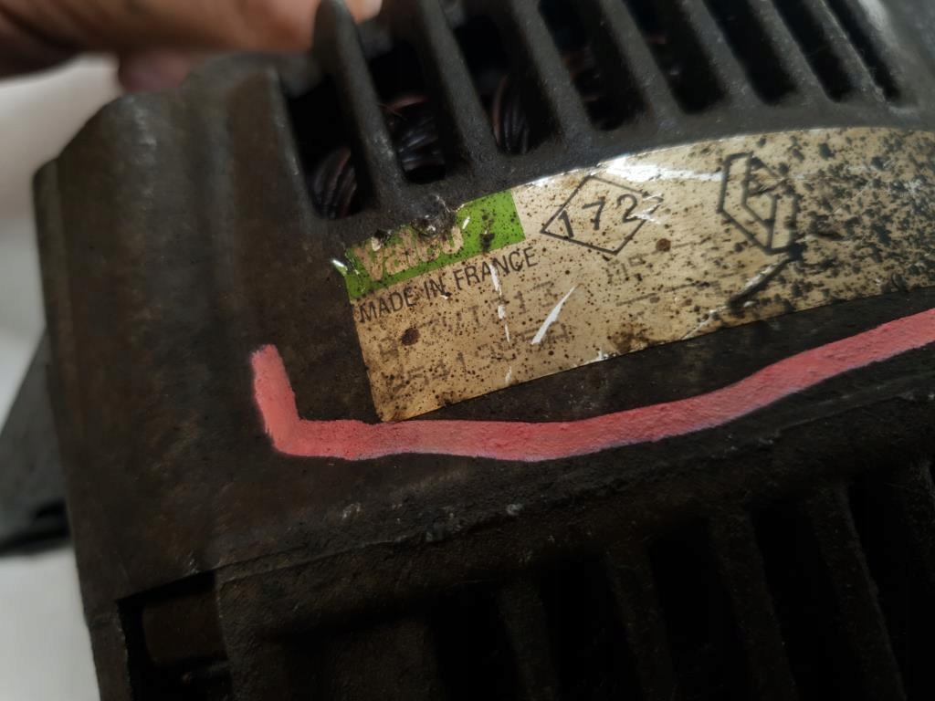 фото №6, Генератор renault scenic i 1.6