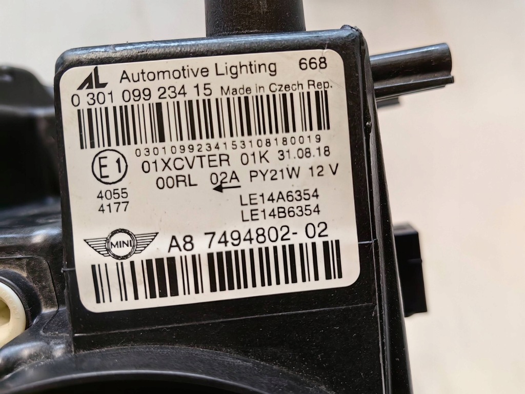 фото №7, Mini countryman f60 - лампа led правая cała polecam