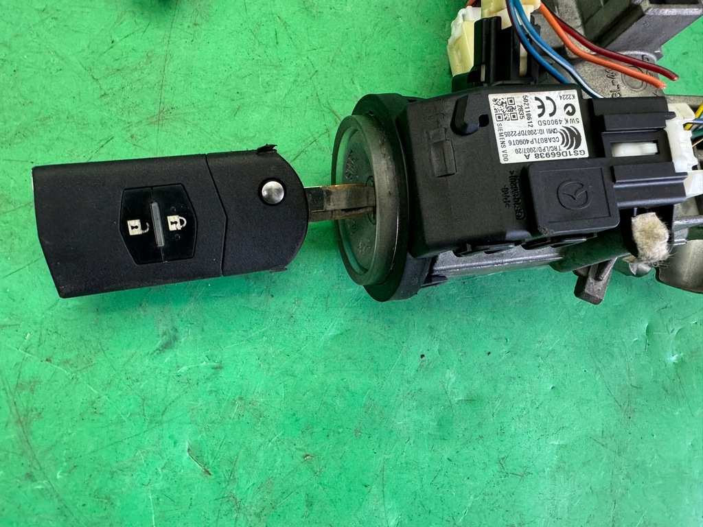 фото №12, Бортовой компьютер набор иммобилайзер запуск r2bg18881d mazda 6 ii gh lift 2.2 mzr-cd 07-12