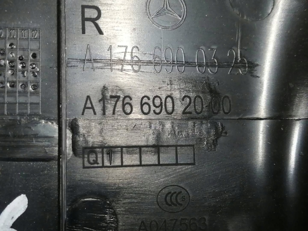 фото №4, Mercedes a-klasa a180d w176 fl захист стійка поперечина