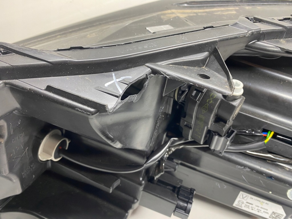 фото №9, Nissan qashqai iii j12 лампа левая левый перед передняя full led eu 1008d02g