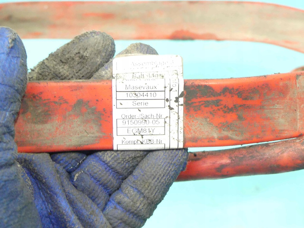 фото №13, Джгут шланг плюсовий 9150990-05 bmw 5 f10 f11