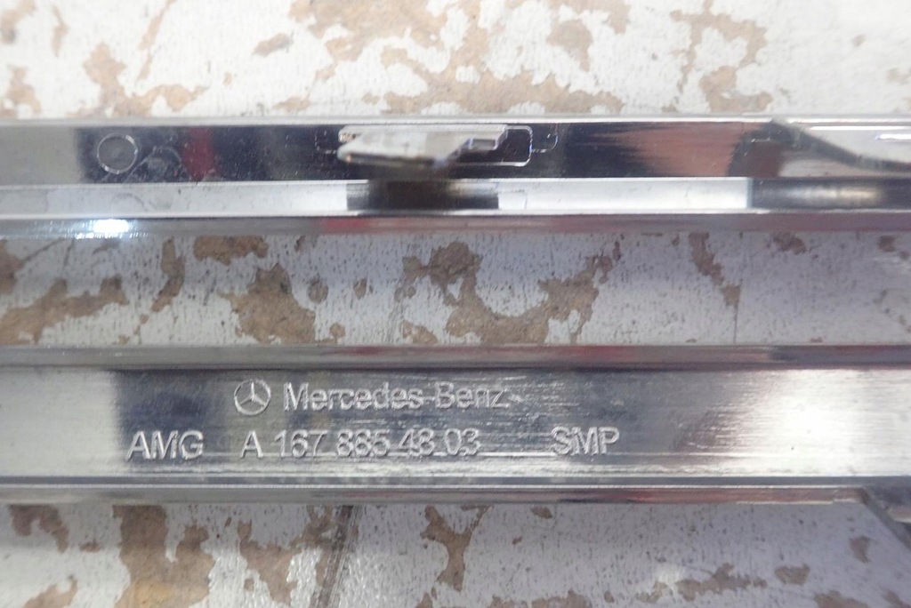 фото №7, Молдинг хром бампера mercedes gle amg w167 a167