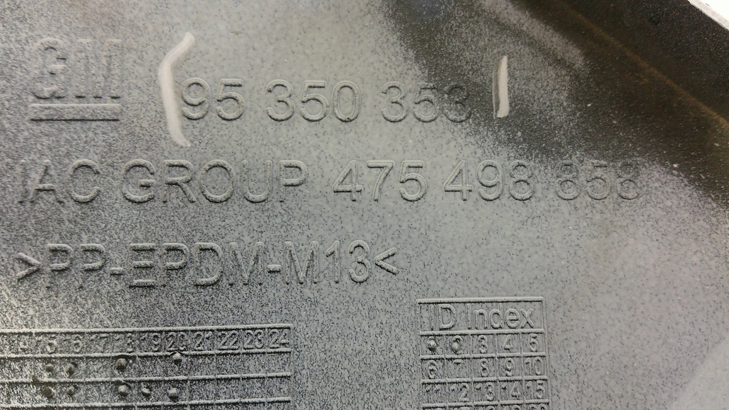 фото №10, Opel mokka a бампер передній перед 95350353