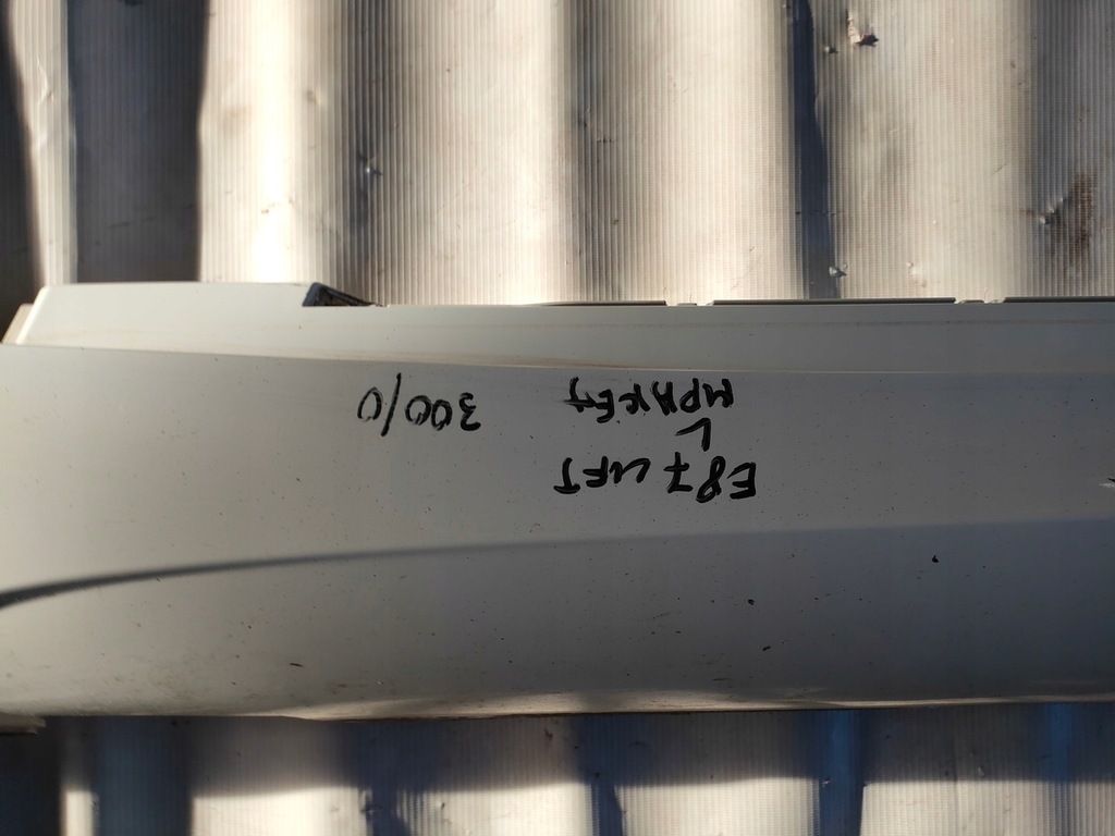 фото №12, Bmw e87 m-pakiet молдинг порог левая alpinweiss