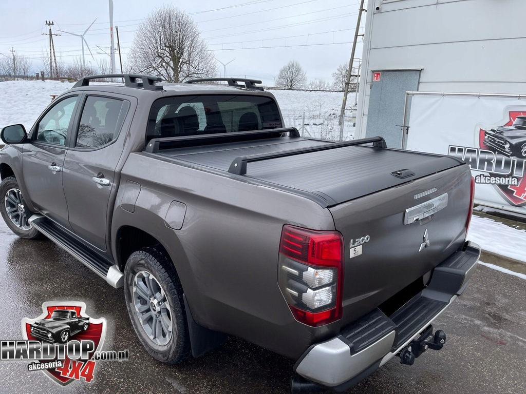 фото №9, Шторка mitsubishi l200 оригінальна рейлінги балка