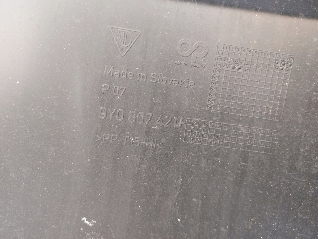 Porsche cayenne iii 9y0 бампер задня 9y0807421 оригінал Зі Шроту