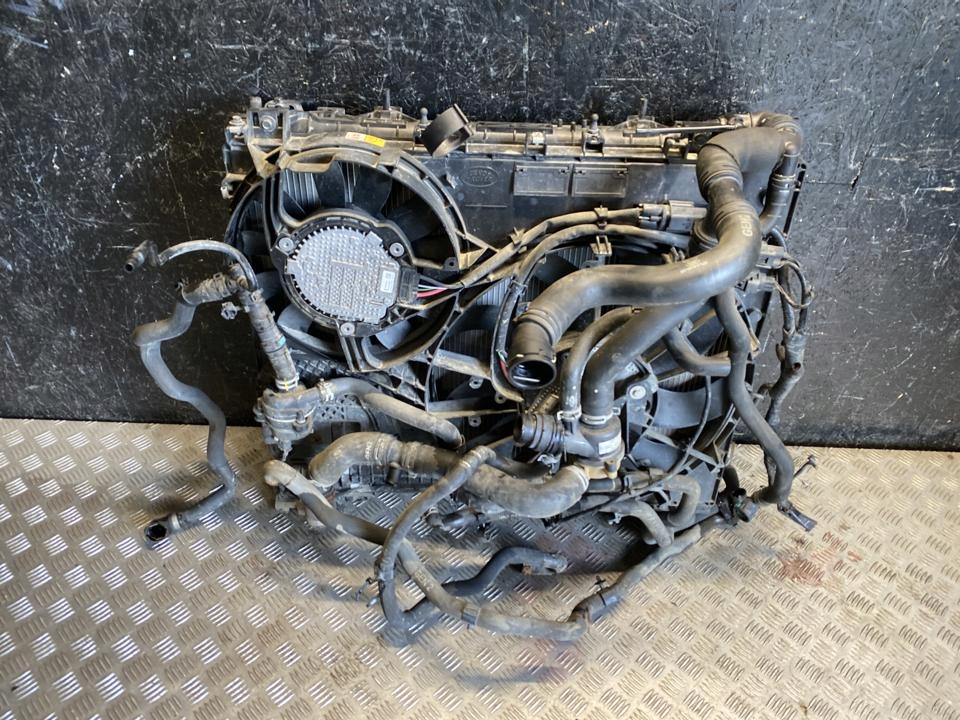 фото №4, Радіатор land rover discovery v 2017 набір вентилятор радіатора конденсатор