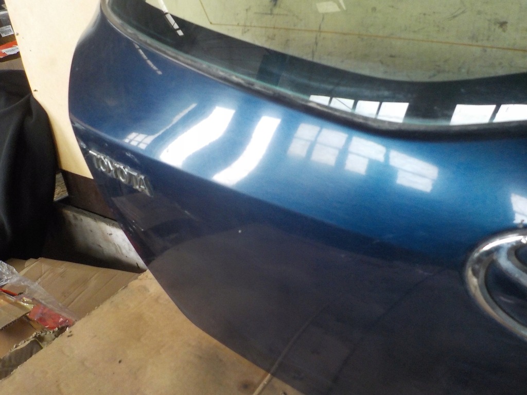 фото №6, Toyota yaris 1.4d d4d кришка багажника багажника