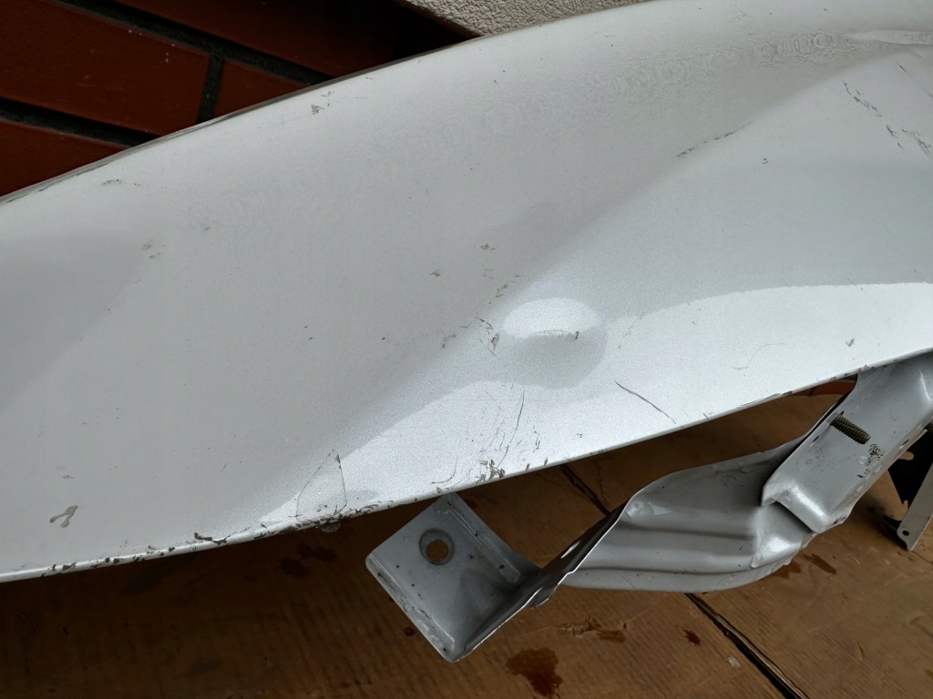 Tesla model 3 highland 2024- крило ліве перед гарний оригінал білий Недорого