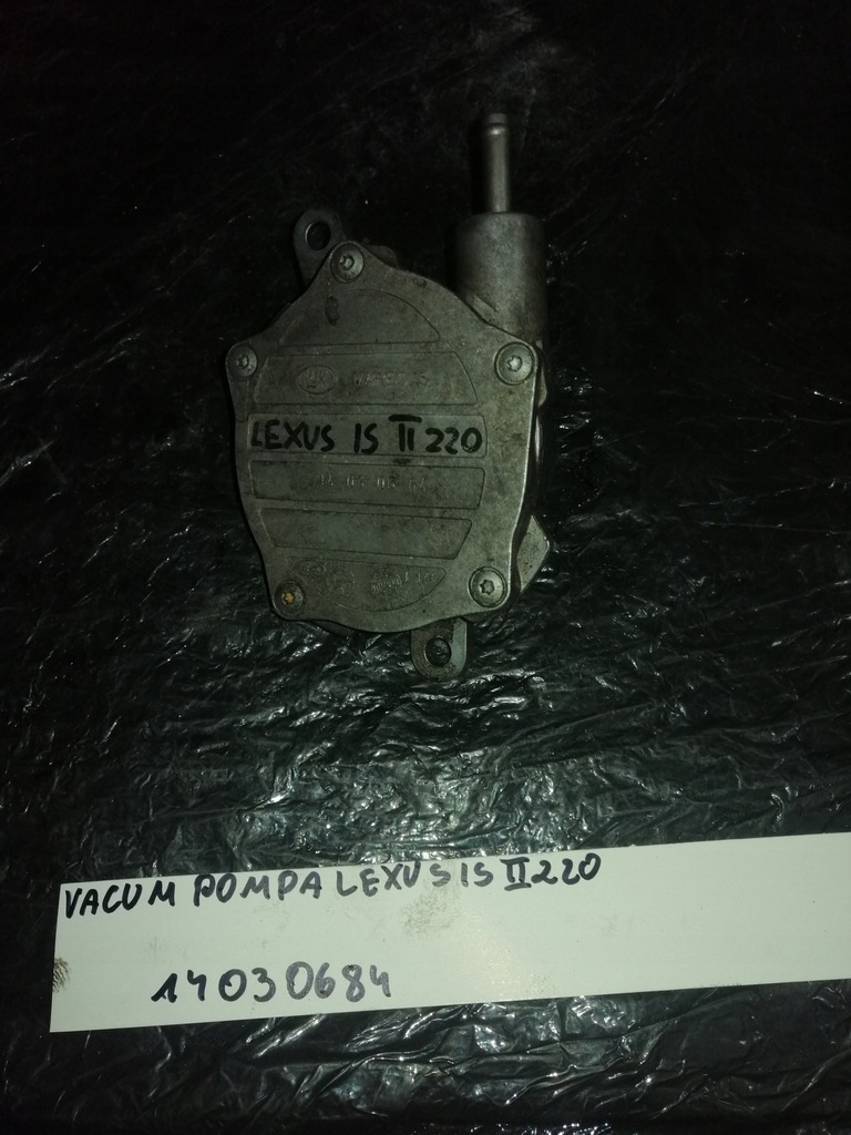 фото №1, Вакуум насос lexus is ii 220 14030684