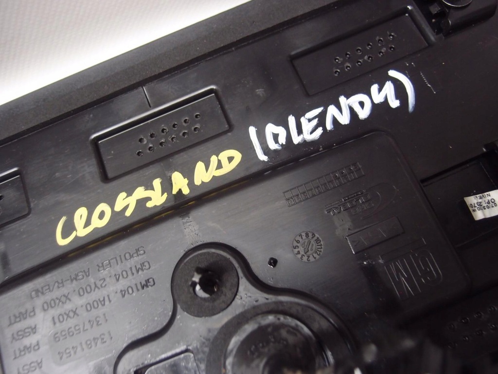 фото №10, Спойлер спойлер крышки задняя opel crossland 13481454