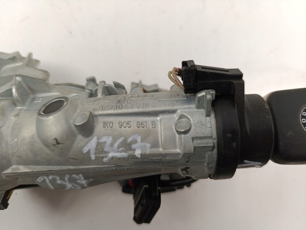 фото №6, Skoda octavia ii vw замок запалювання з ключ 1k0905851b