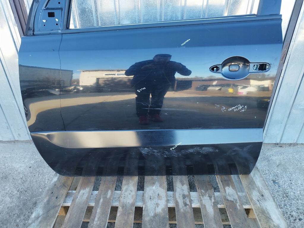 фото №6, Дверь левая левый перед передние renault koleos i lata 2007-2011 чёрные