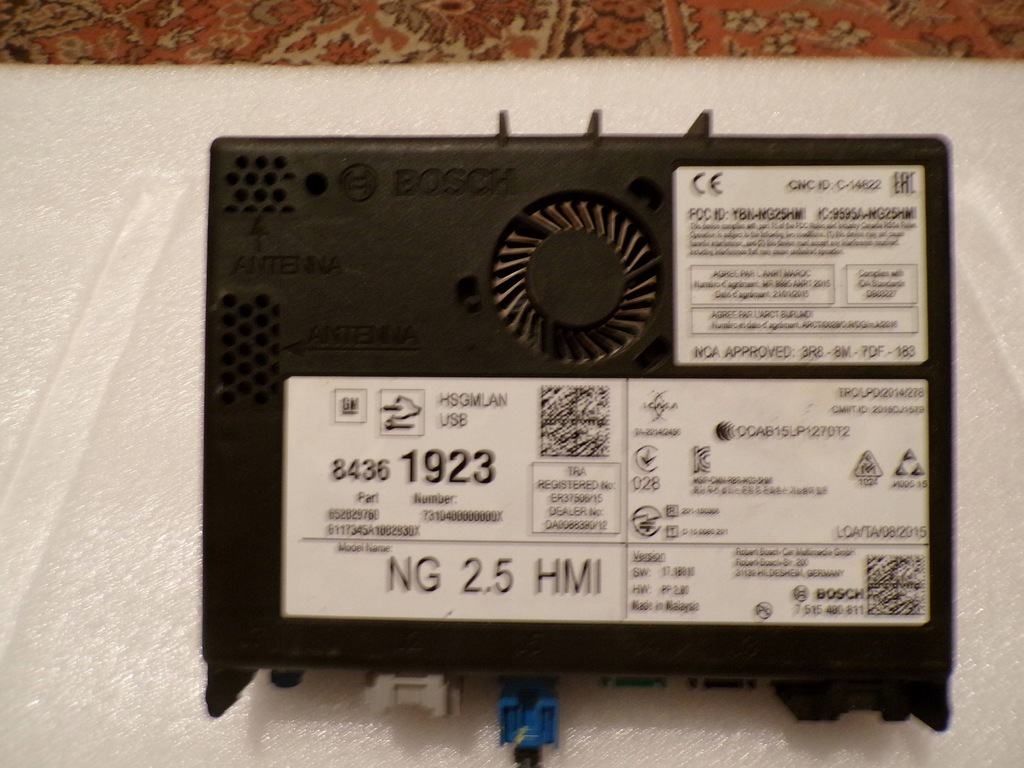 фото №1, Модуль навігації hmi 2.5 opel 84361923