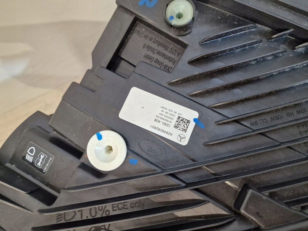 фото №7, Mercedes eqe suv w294 лампа ліва права digital eu a2949062601 a2949062501