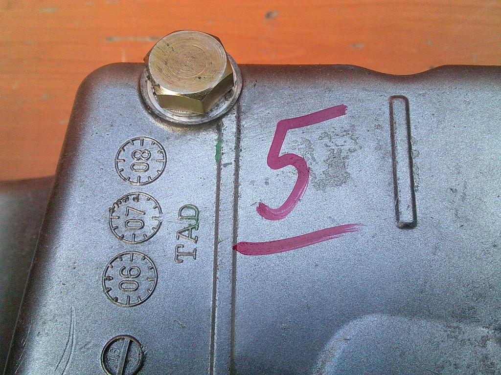 фото №12, Alfa 159 1.8 fiat croma opel 1.6 z16xep z18xer піддон оливи 55353306 nr5