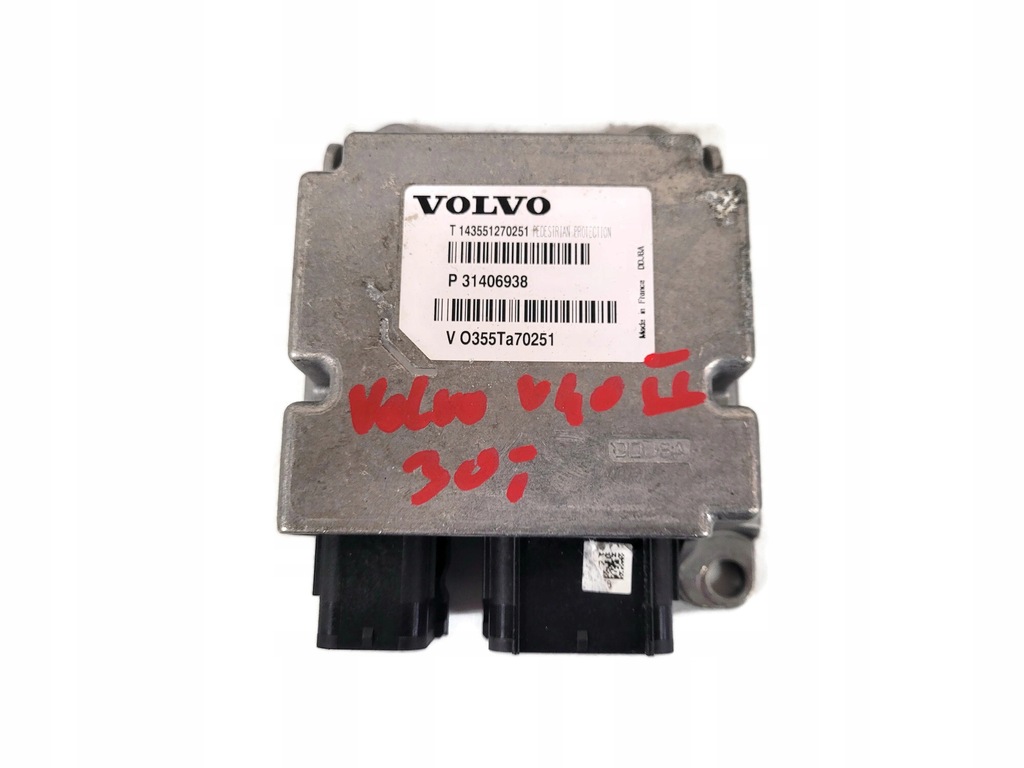 фото №1, Volvo v40 ii 2012- модуль датчик подушка безпеки подушок 31406938