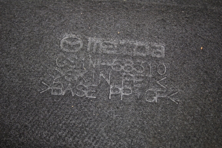 фото №4, Полиця багажника задня mazda 6 ii