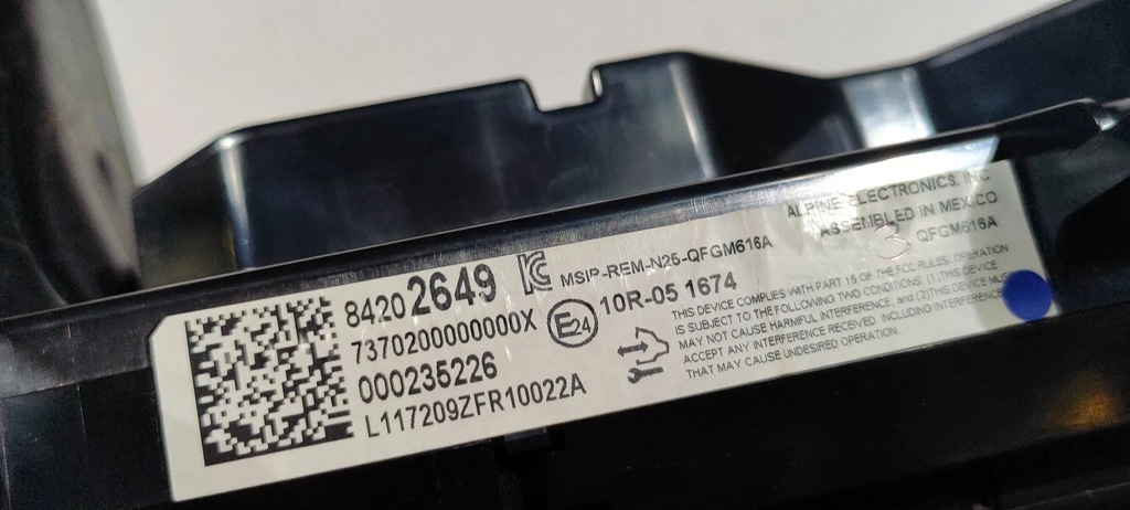 фото №9, Панель консоль обдув кондиціонера chevrolet camaro 2016 -