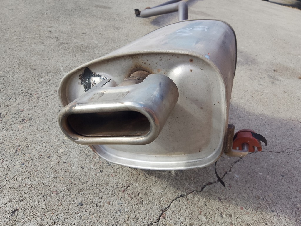 фото №5, Fiat 500 cabrio 15- вихлоп гасник кінцевий 1.2 benz