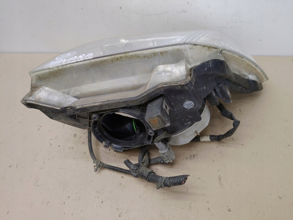 фото №9, Лампа левая перед nissan navara iii d40 pathfinder r51 05-10 ксенон