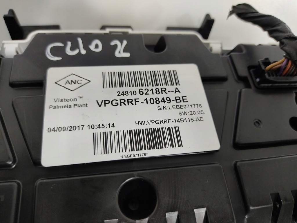 фото №8, Счетчик renault clio iv 1.5 dci 248106218r 2016-2019 lift europa