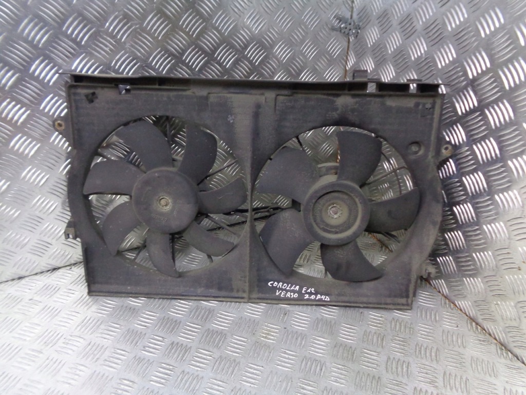 фото №1, Вентилятор радиатора toyota corolla verso 2.0 d4d