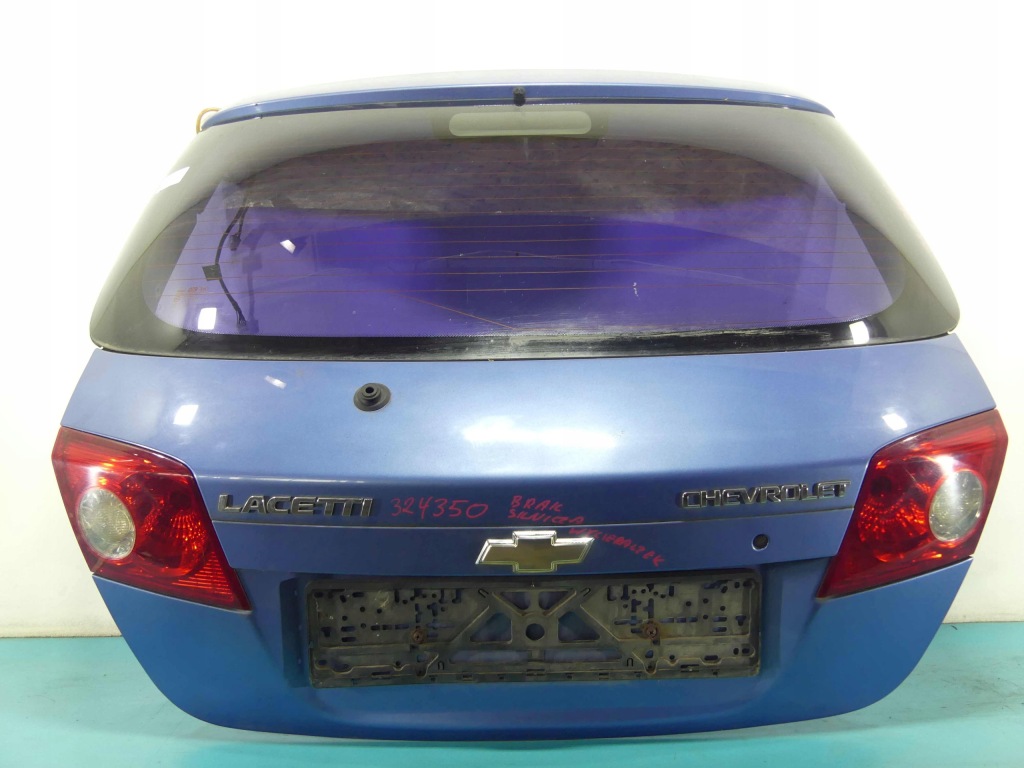 фото №1, Кришка багажника задня скло chevrolet lacetti hb niebieski 31u