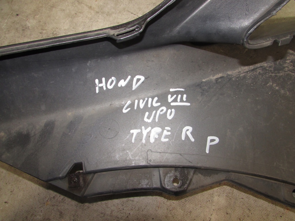 фото №10, Накладка спойлер бампера задня honda civic ufo viii 8 дифузор перед 71102smg