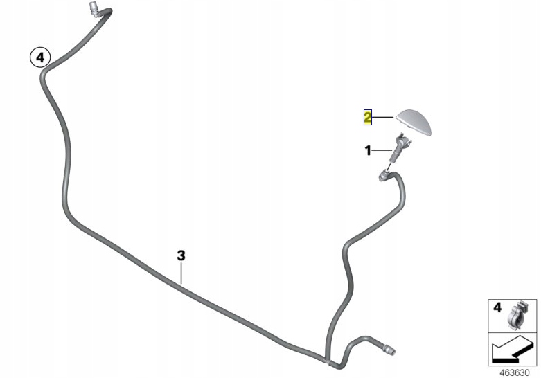 фото №2, Mini правая заглушка распылителя хром r60 r61