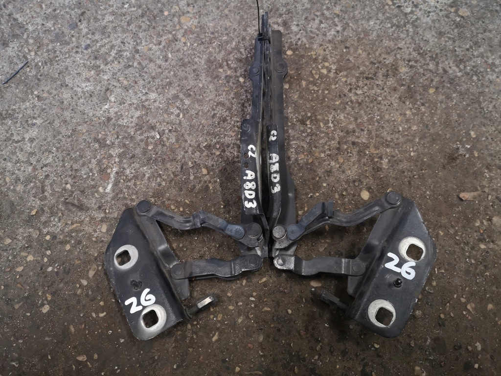 фото №1, Audi a8 d3 петли петля капот комплект