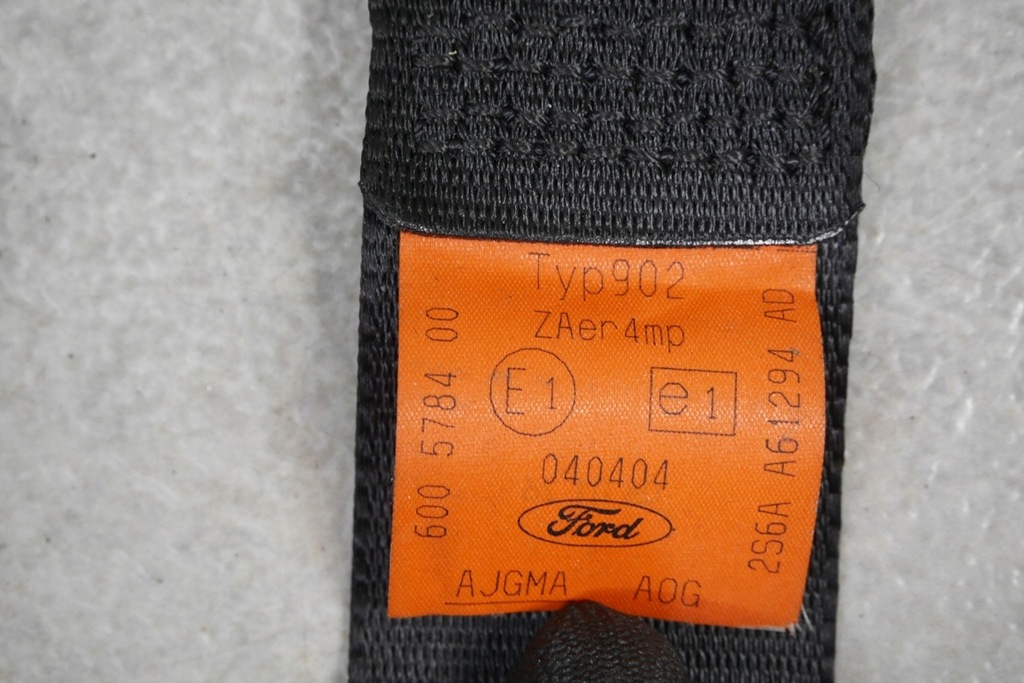 фото №4, Pas безпеки правий перед ford fiesta mk6 5d