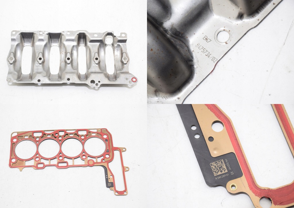 фото №9, Bmw g20 320d g22 420d b47d xd5o b47d20b dół блок двигуна wał колінчастий поршні