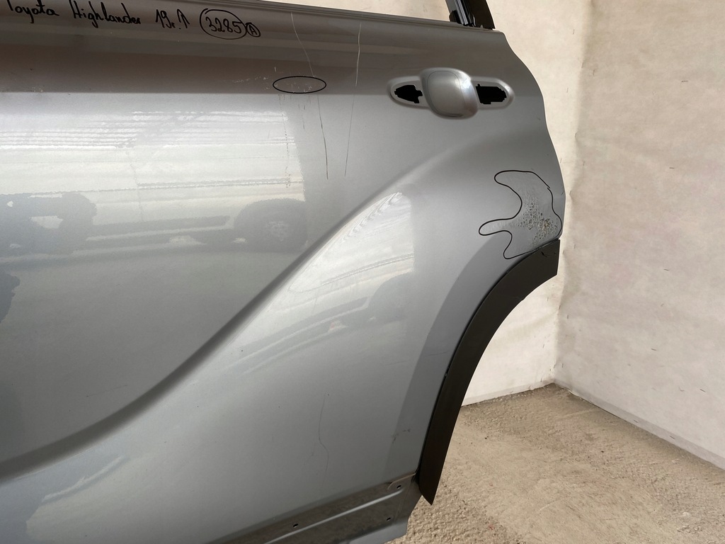 фото №6, Toyota highlander iv 2019r- двері задні ліва