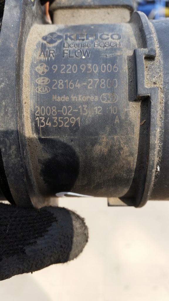 фото №5, Kia оригинальный номер 28100-1f250 корпус фильтра воздуха