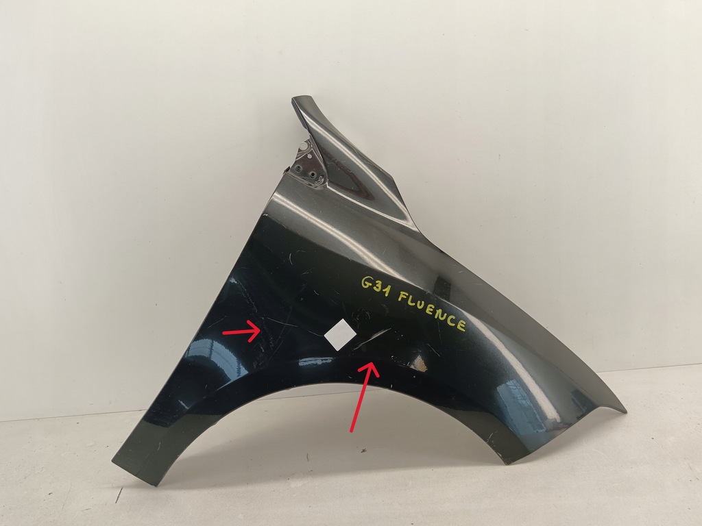 фото №1, Крыло правый передний renault fluence 09-12