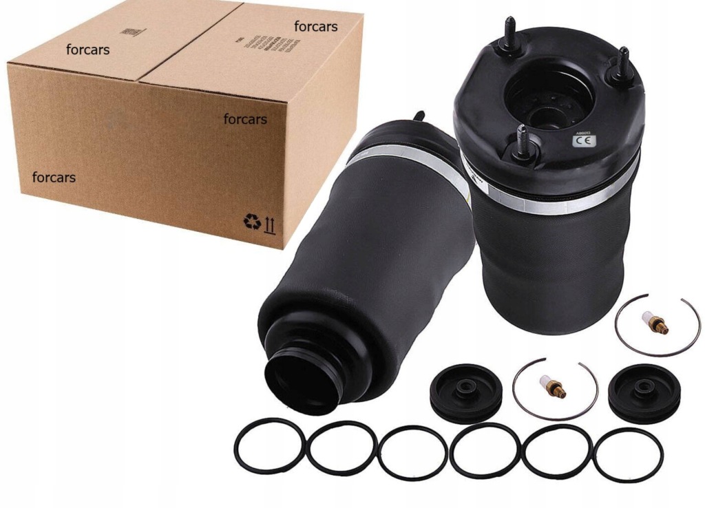 фото №1, Пневмоподушка подушка подвеска пневматический перед mercedes ml w164 левый+ правый