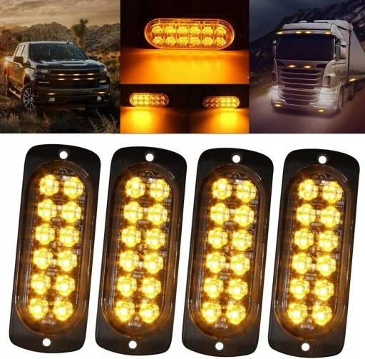 фото №11, Лампа габаритная strobo led 12-24v дистанционный управление