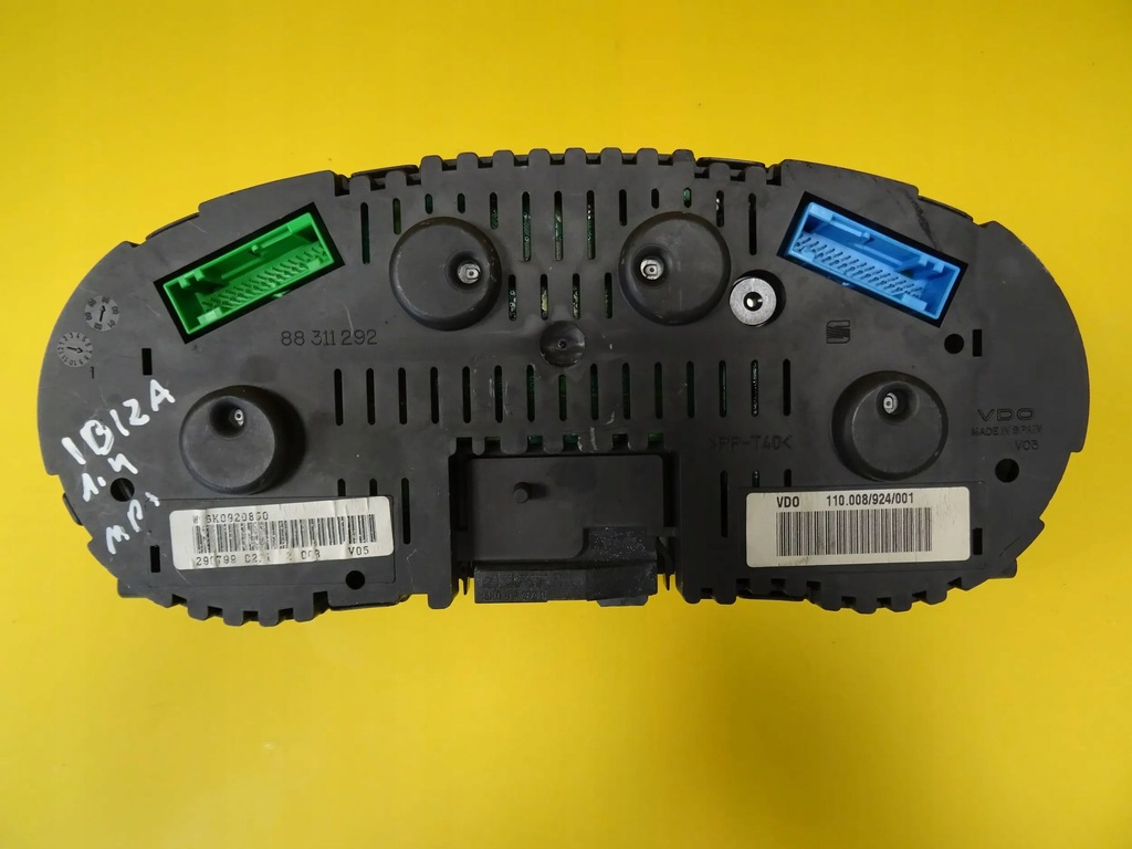 фото №5, Счетчик приборная панель приборы ibiza ii lift 1.4mpo w06k0920850 nr632