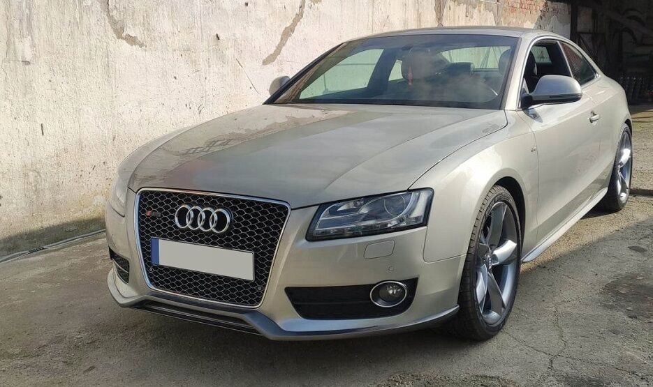 фото №7, Спойлер передній бампера з волокна скляного rs5 look do audi a5 07-11