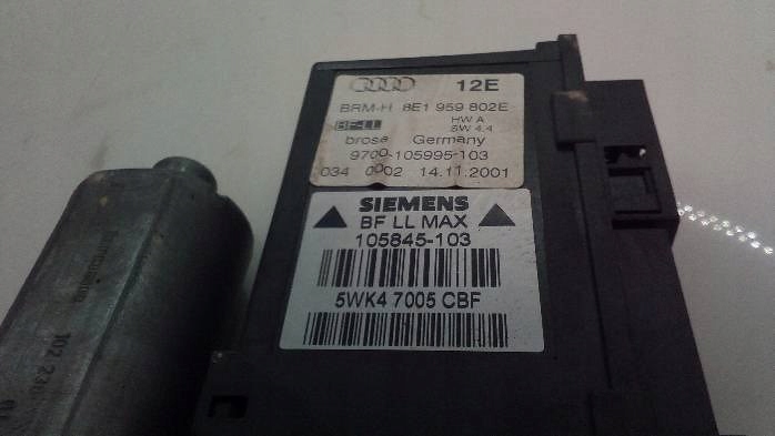 фото №8, Моторчик стекло правый перед audi a4 b6 8e1959802e