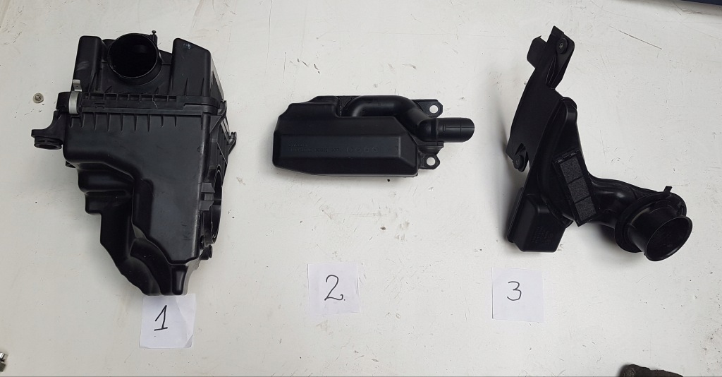 фото №1, Повітрозабірник корпус фільтра повітря резонатор mazda cx3