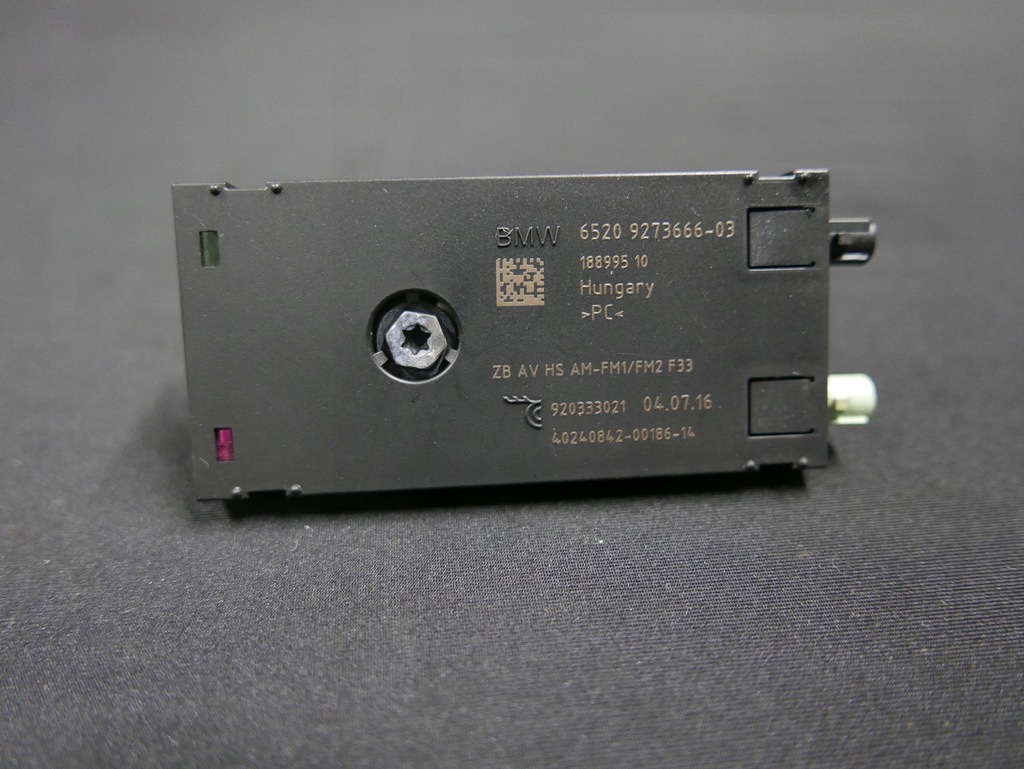 фото №1, Підсилювач антенний bmw оригінальний номер 9273666