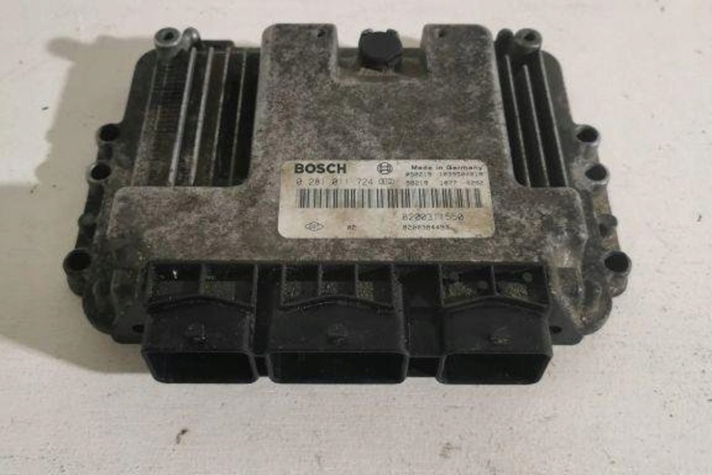 фото №2, Бортовой компьютер двигателя ecu renault espace iv jk0/1_ 8200311550 2.19l дизель