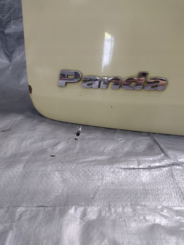 фото №13, Кришка багажника багажника fiat panda ii 541/a giallo vanilla