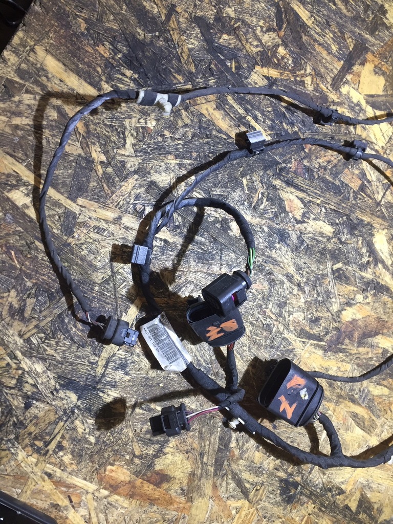 фото №6, Audi q7 4l жгут бампера pdc задняя 4l0971104e