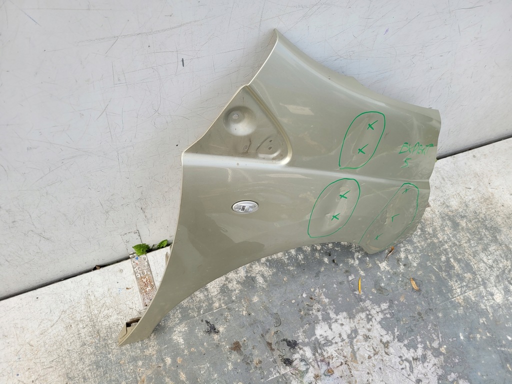 фото №9, Peugeot expert fiat scudo citroen jumpy 2 07- крыло правый передний перед