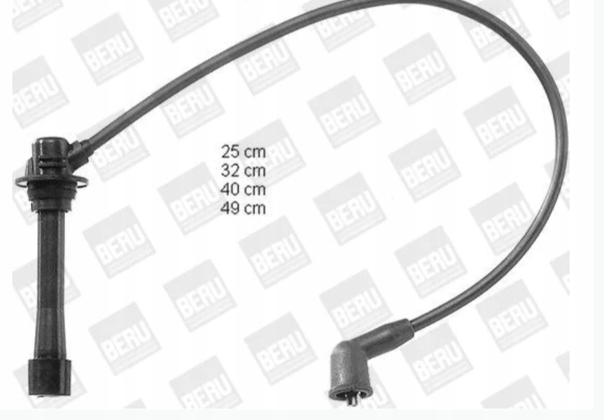 фото №1, Beru zef871 набор трубопровод зажигания mazda